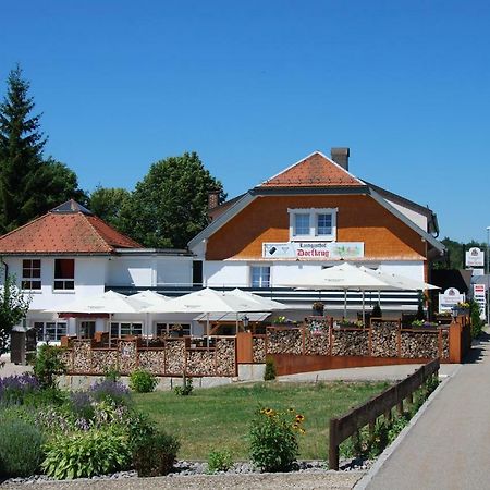 Landgasthof Zum Dorfkrug Hotell Häusern Exteriör bild