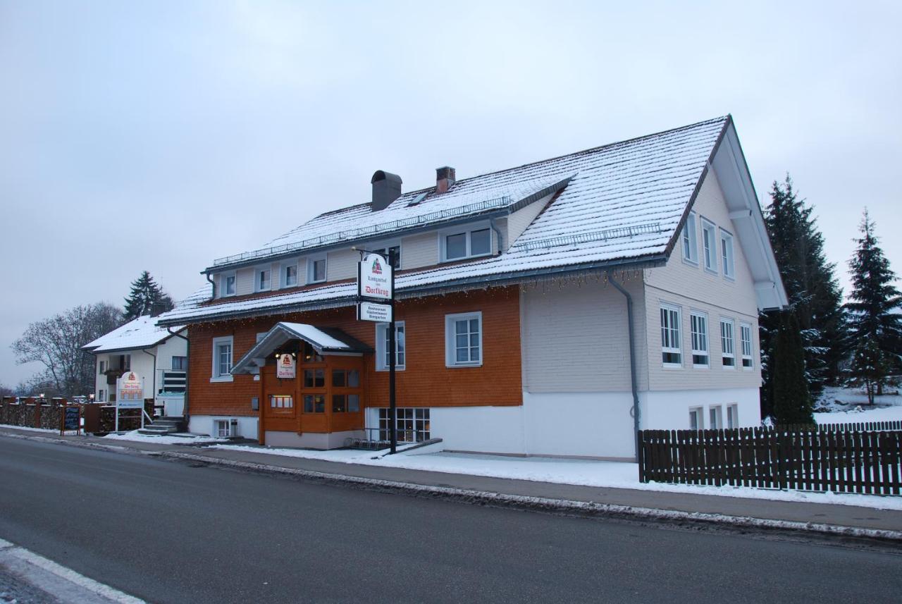 Landgasthof Zum Dorfkrug Hotell Häusern Exteriör bild