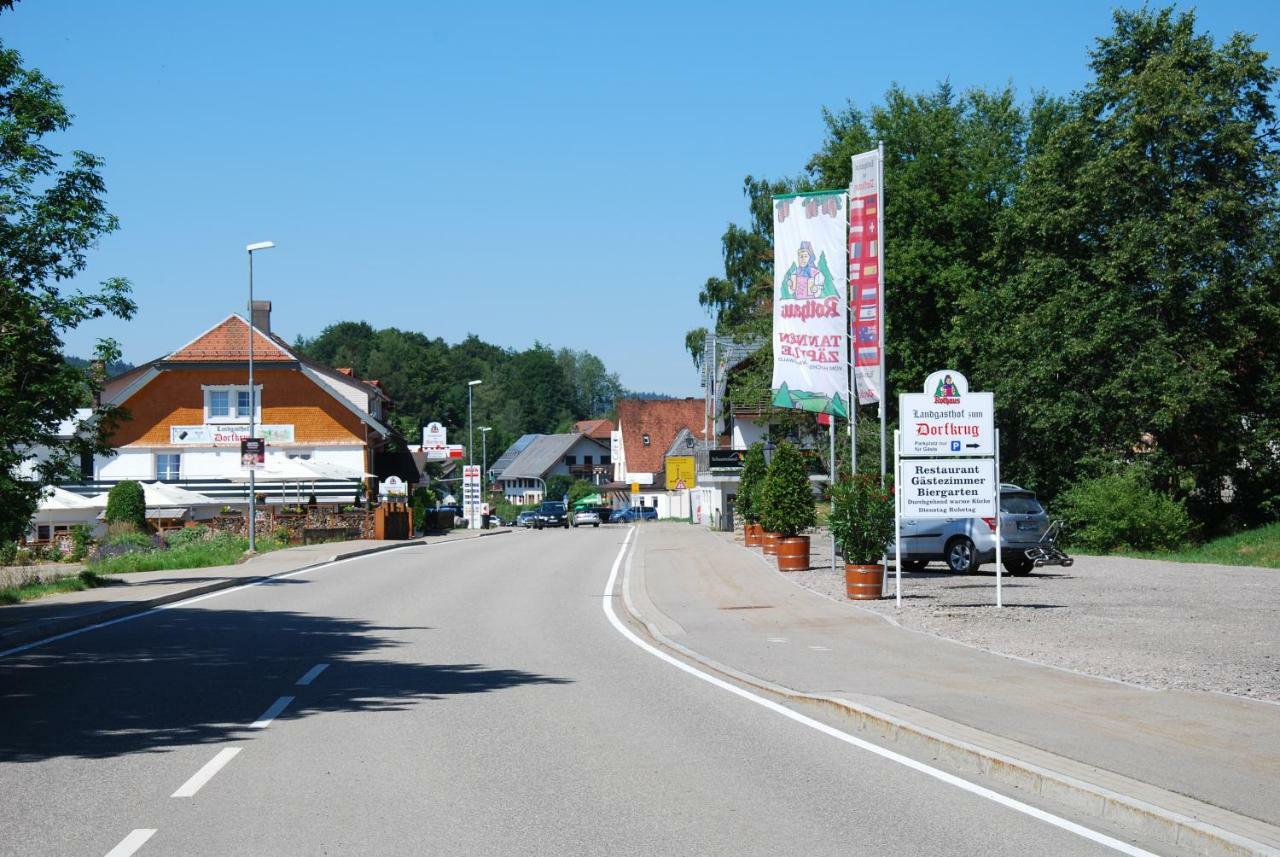 Landgasthof Zum Dorfkrug Hotell Häusern Exteriör bild